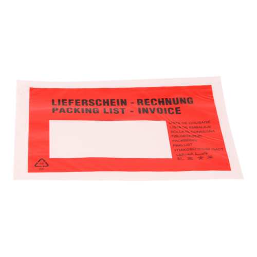 Master'in Papieren Paklijsten Bedrukt 24 x 16,6cm