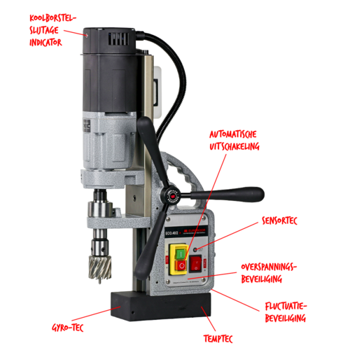 Euroboor Euroboor kernboormachine ECO.40/2+ met gratis kernborenset