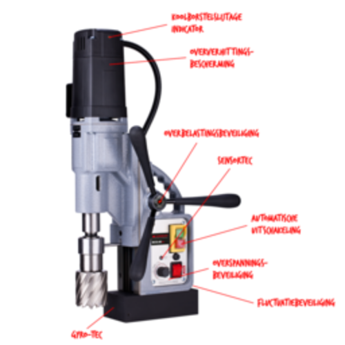 Euroboor Euroboor Magneetboormachine ECO.60S+ met gratis kernborenset