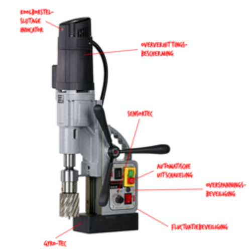 Euroboor Euroboor Magneet Kernboormachine ECO.55S+/T met gratis kernborenset