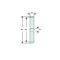 DTS-Products Plaatwiel Simplex voor rollenketting 10B-1 (5/8"x3/8') gehard Z = 9