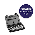 Euroboor Euroboor Pneumatische Magneet Kernboormachine TUBE.55/AIR met gratis kernborenset