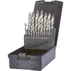 Phantom Step-point HSS Spiraalboren set met drievlaks schacht 1-13 mm