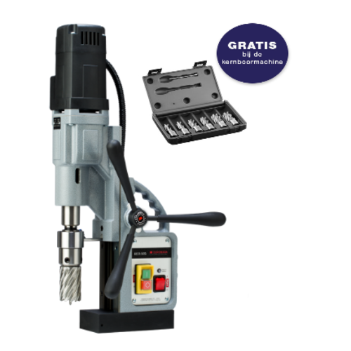 Euroboor Euroboor magneetboormachine ECO.50S+ met gratis kernborenset