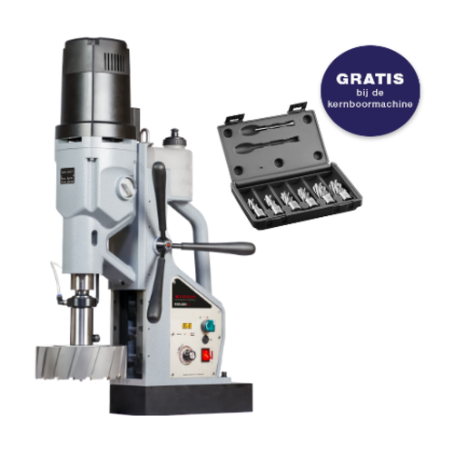 Euroboor Euroboor ECO.200S/T Magneetboormachine + gratis kernborenset
