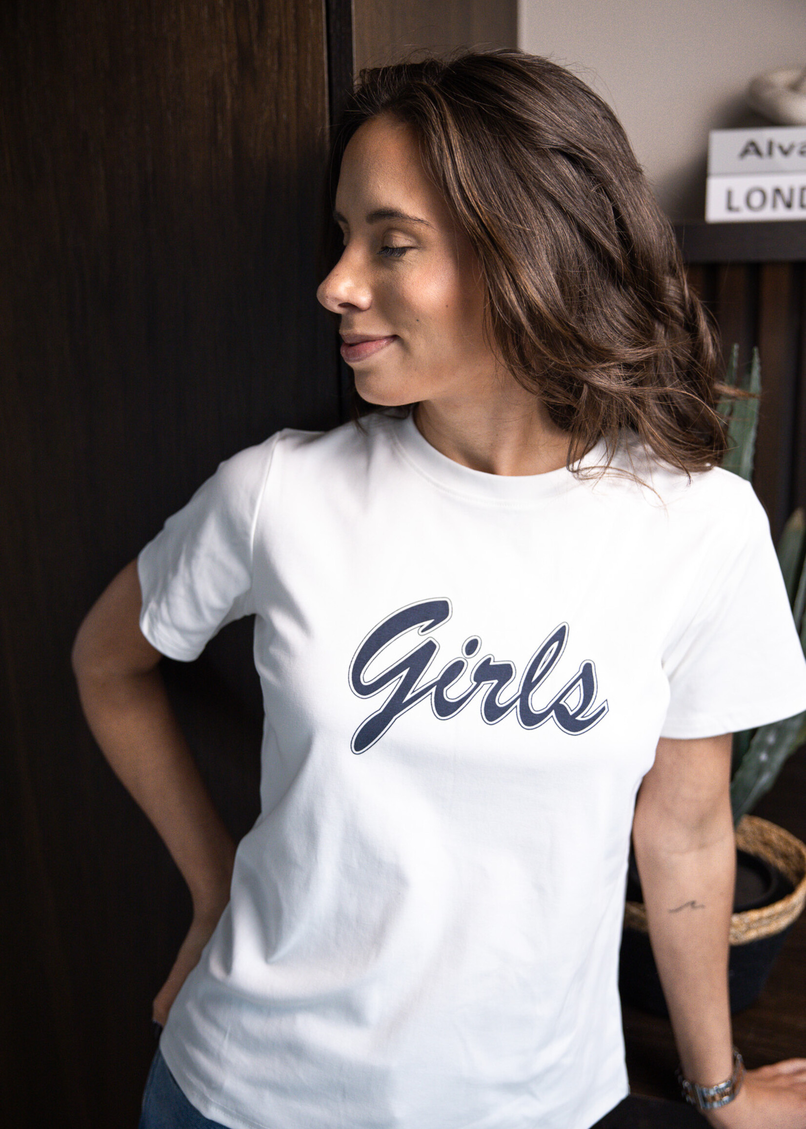 T-shirt Girl – White