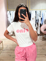 T-shirt ciao – pink