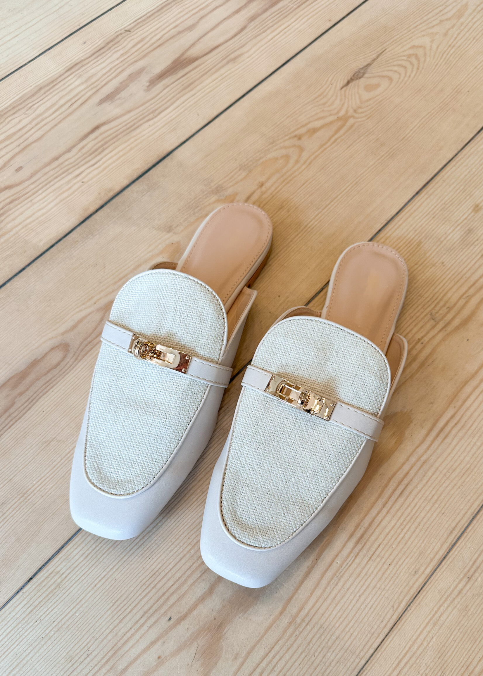 Loafer open – F367 – Linen