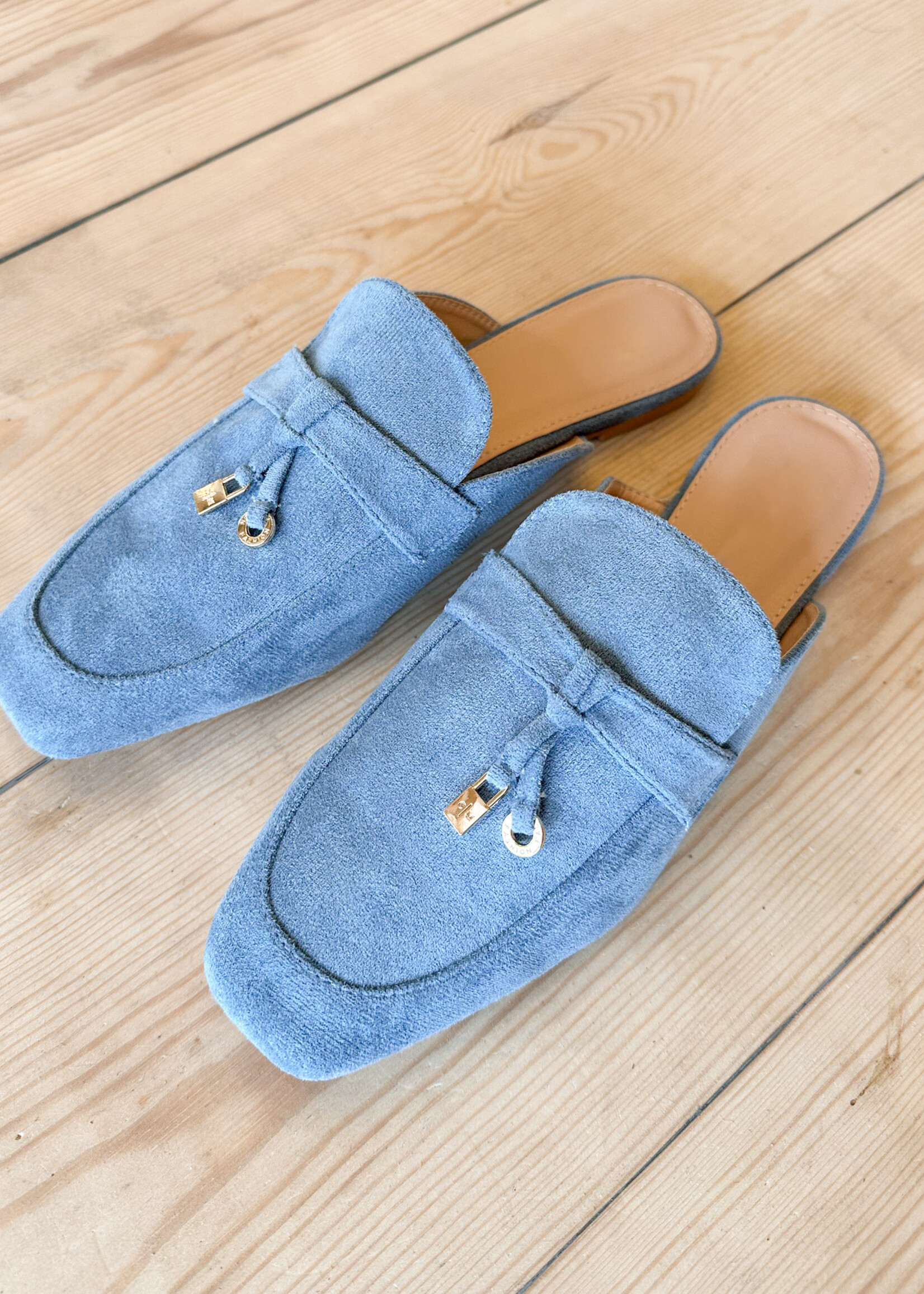 Loafer open – F369 – Blue