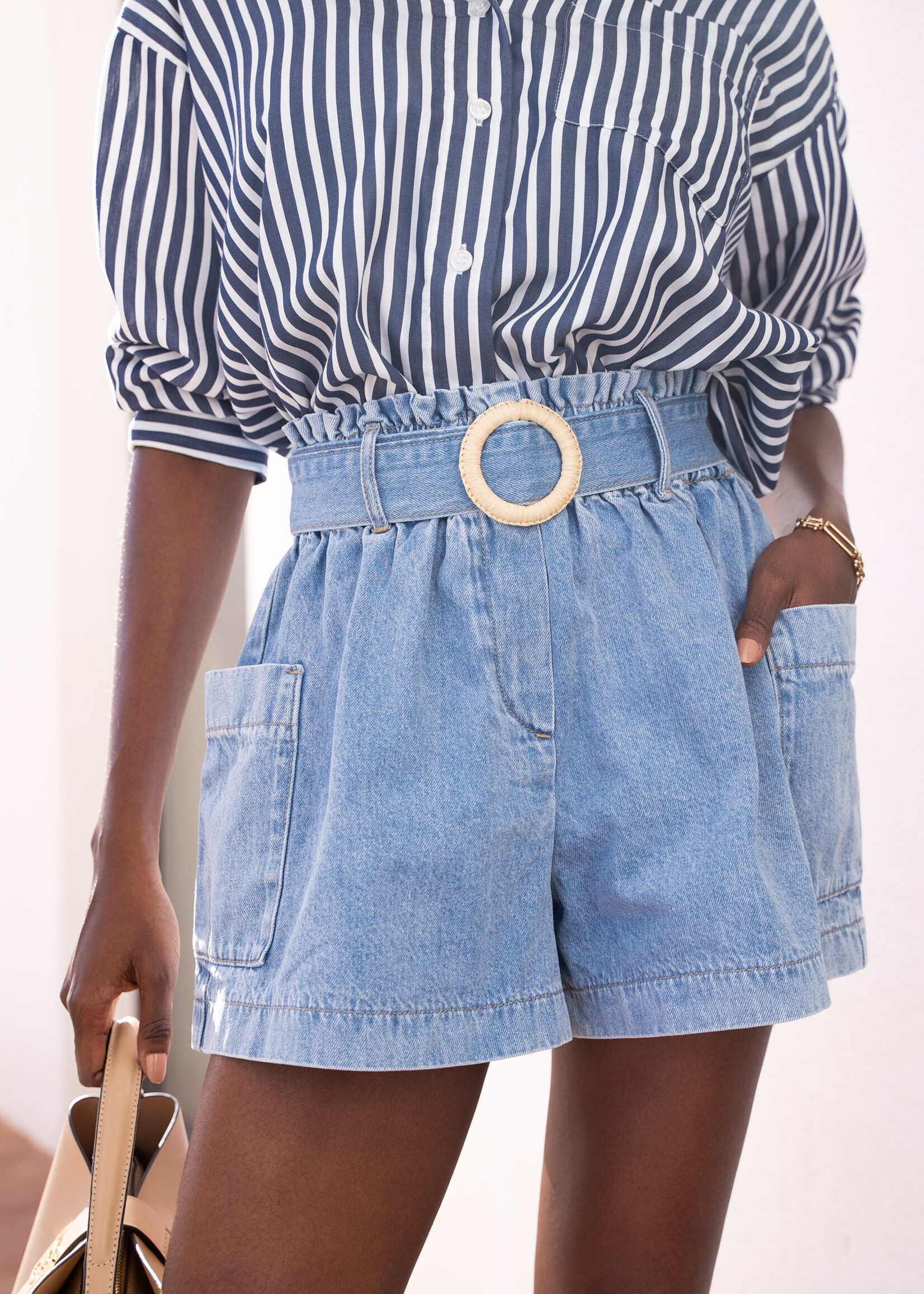 Jeans short Soline – Denim