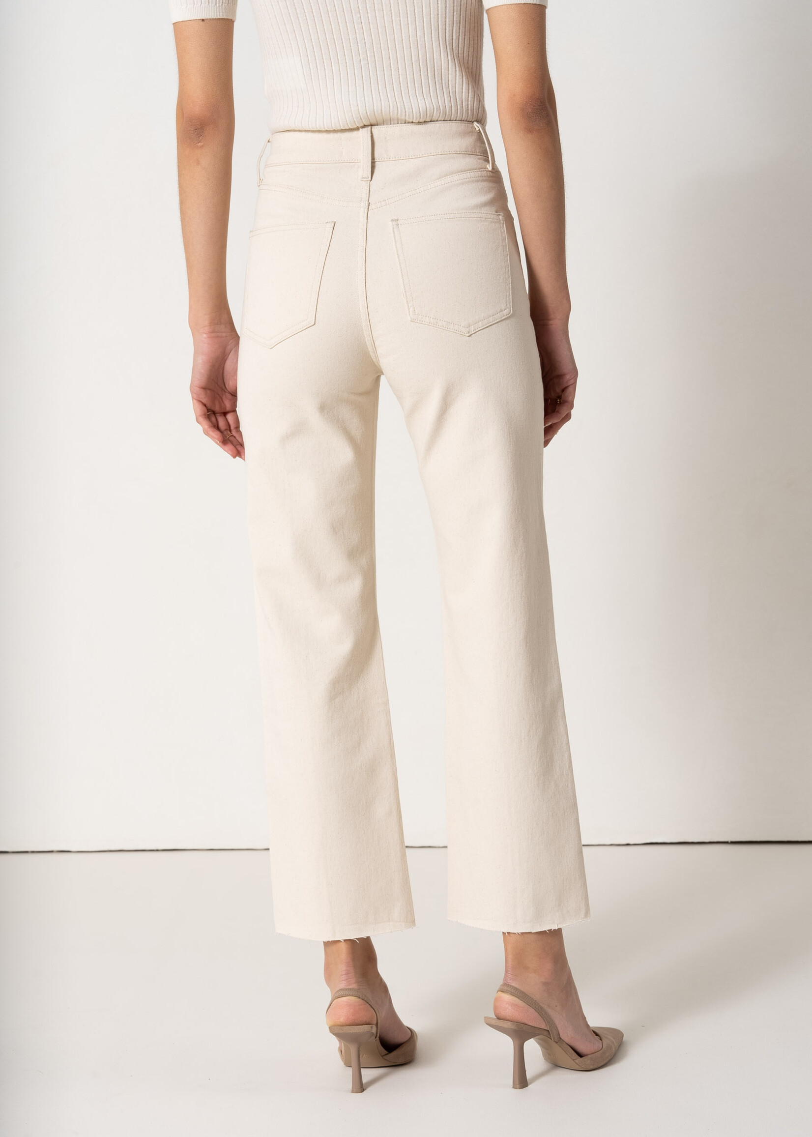 Jeans Sandra Ankle Straight – Natural