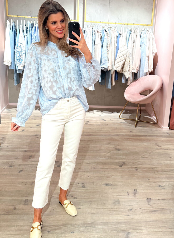 Jeans Maryline – JD365B – White