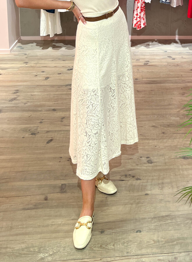 Rok crocher – Beige