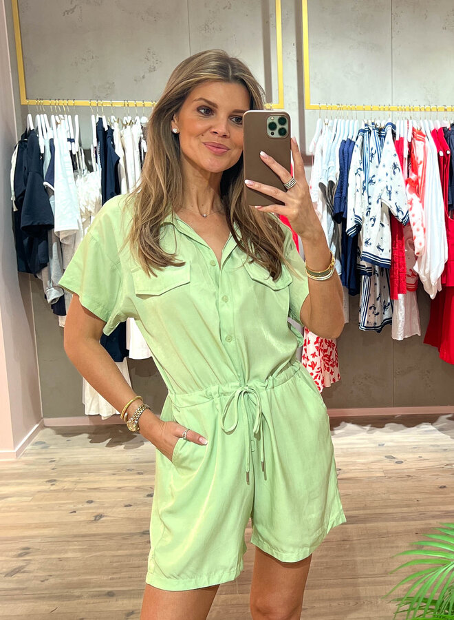 Playsuit fijn – Green