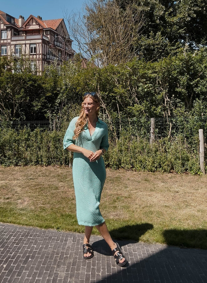 Jurk trous – Watergreen