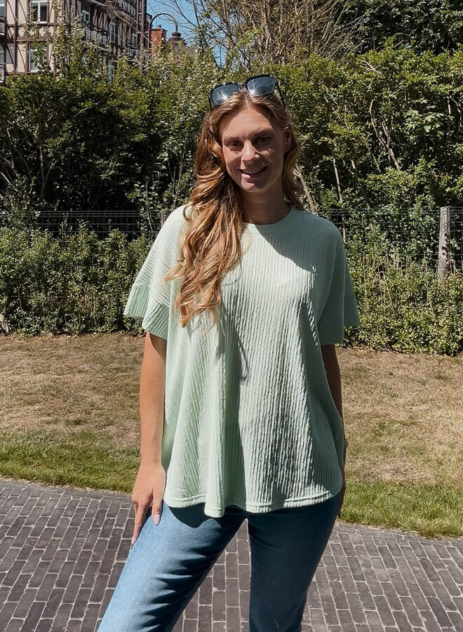 Tshirt crep – Light green