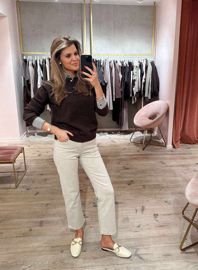 Jeans Solange JD409TP – Taupe