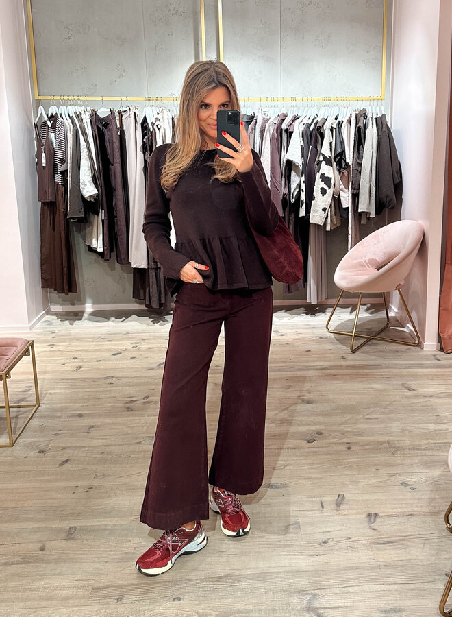 Jeans Gasparette JD435BDX – Bordeaux