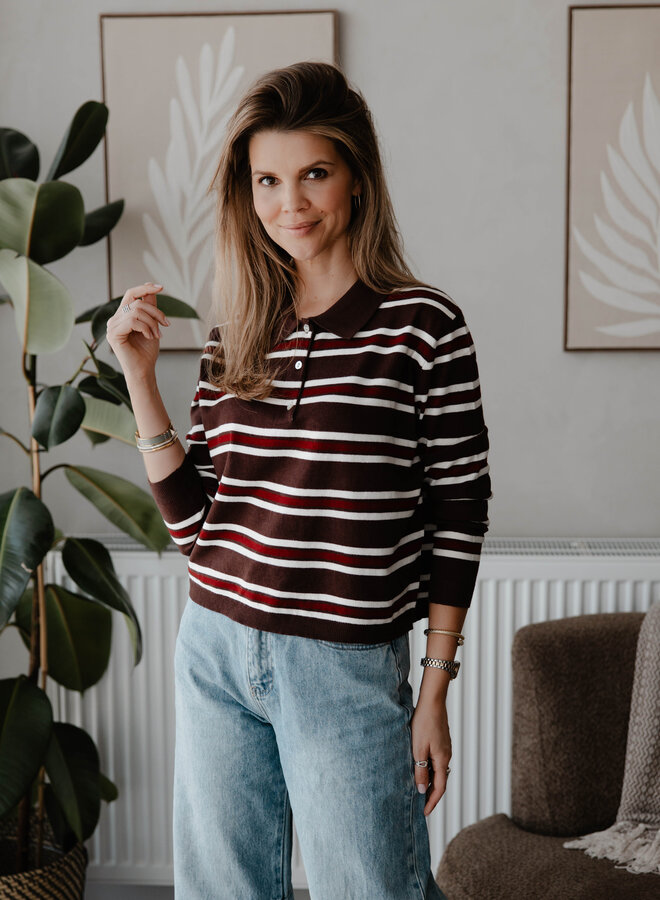 Polo sweat – Cafe