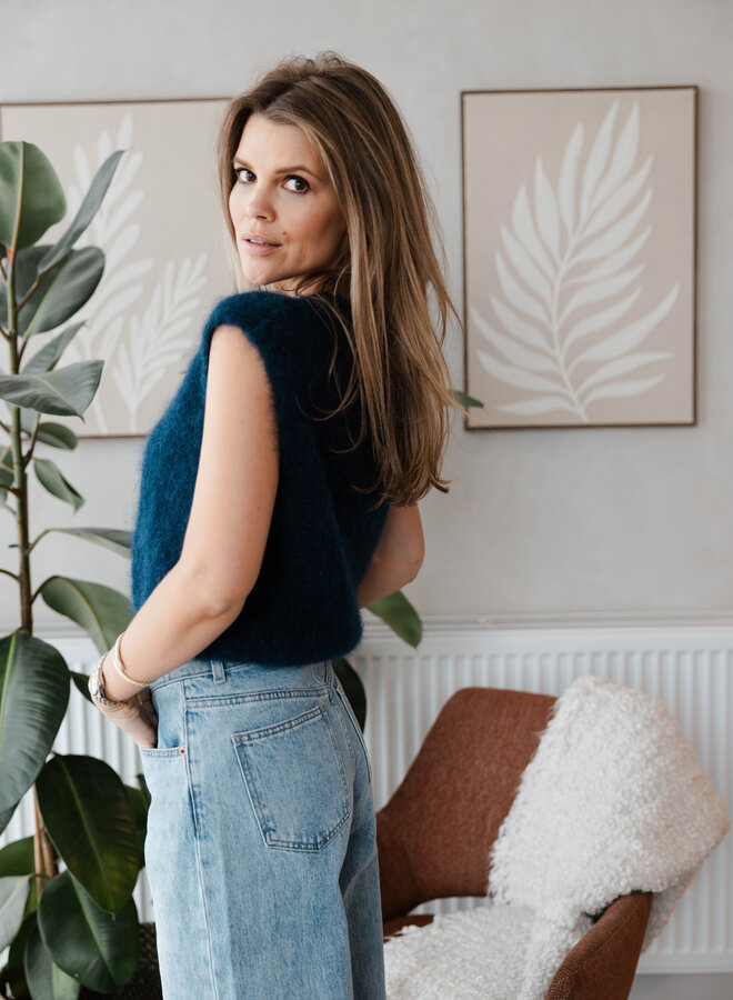 Debardeur knit – Marine