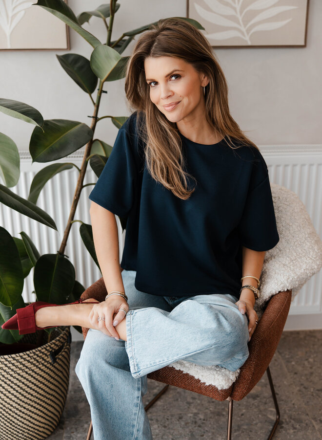 T-shirt fluide ultra soft – Marine