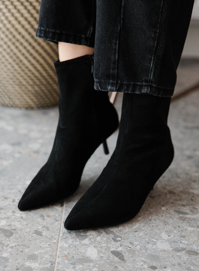 Enkellaarsje hak punt H8-986H – Black