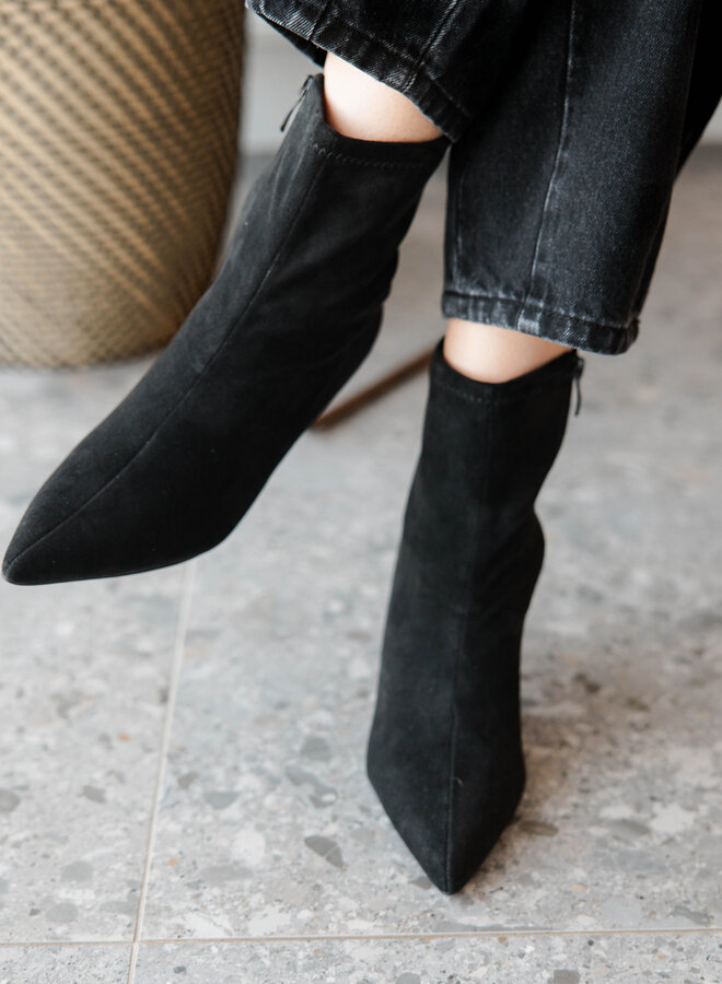 Enkellaarsje hak punt H8-986H – Black