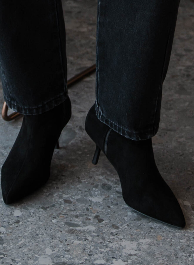 Enkellaarsje hak punt H8-986H – Black