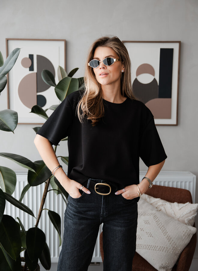 T-shirt fluide ultra soft – Black