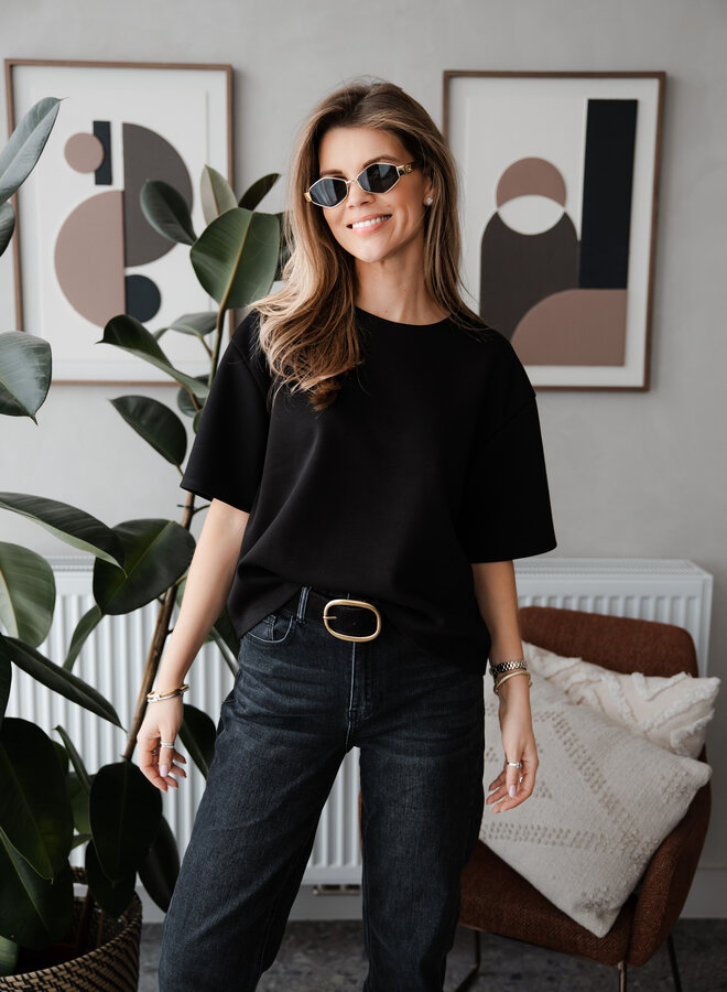 T-shirt fluide ultra soft – Black