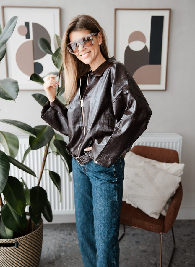 Jacket Freda – Brown