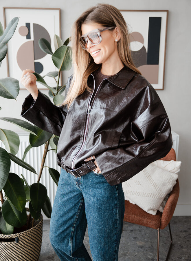 Jacket Freda – Brown