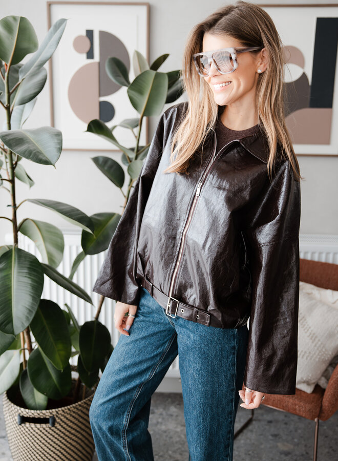 Jacket Freda – Brown