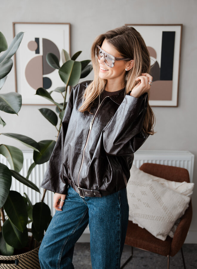 Jacket Freda – Brown