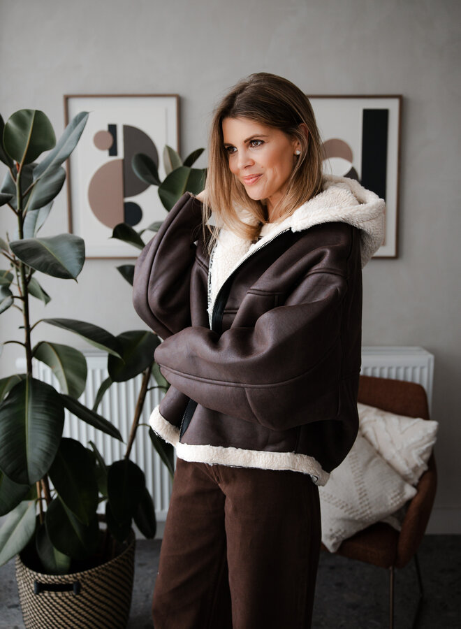 Jacket mouton – Brown