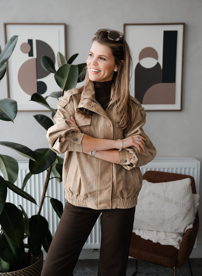 Jacket Niky – Taupe