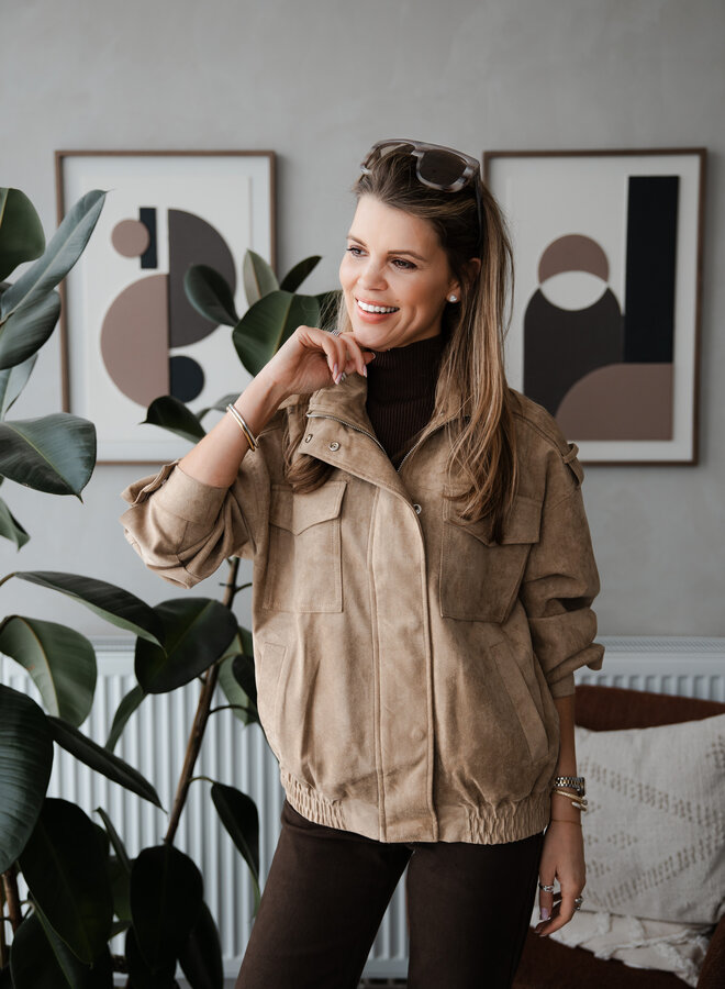Jacket Niky – Taupe