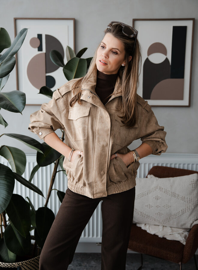Jacket Niky – Taupe