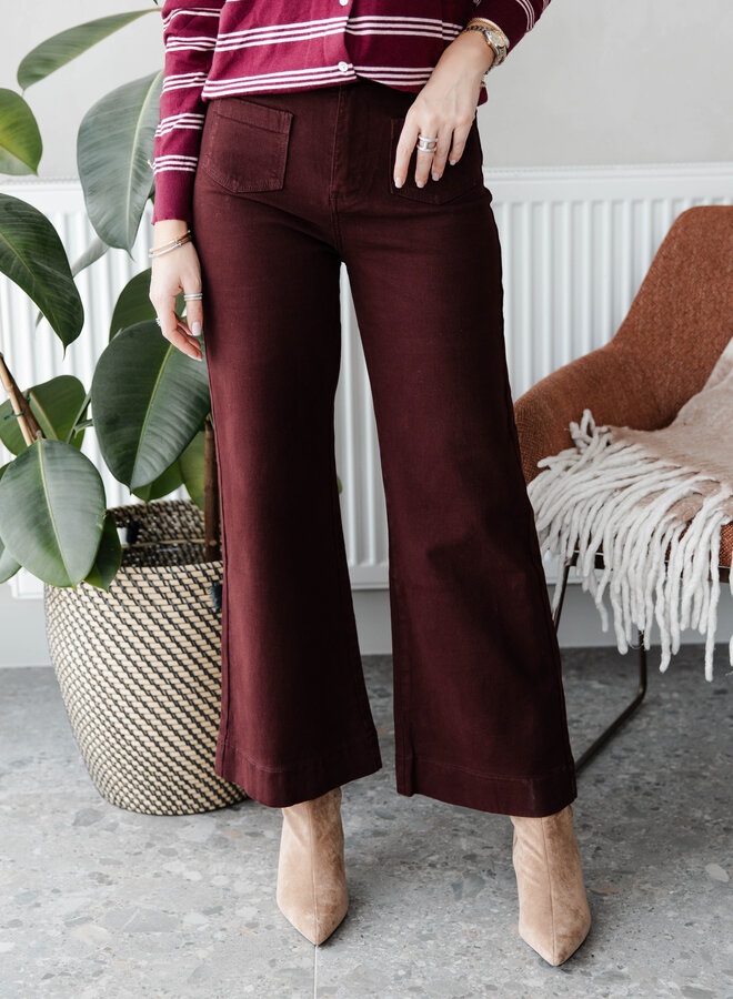 Jeans Gasparette JD435BDX – Bordeaux