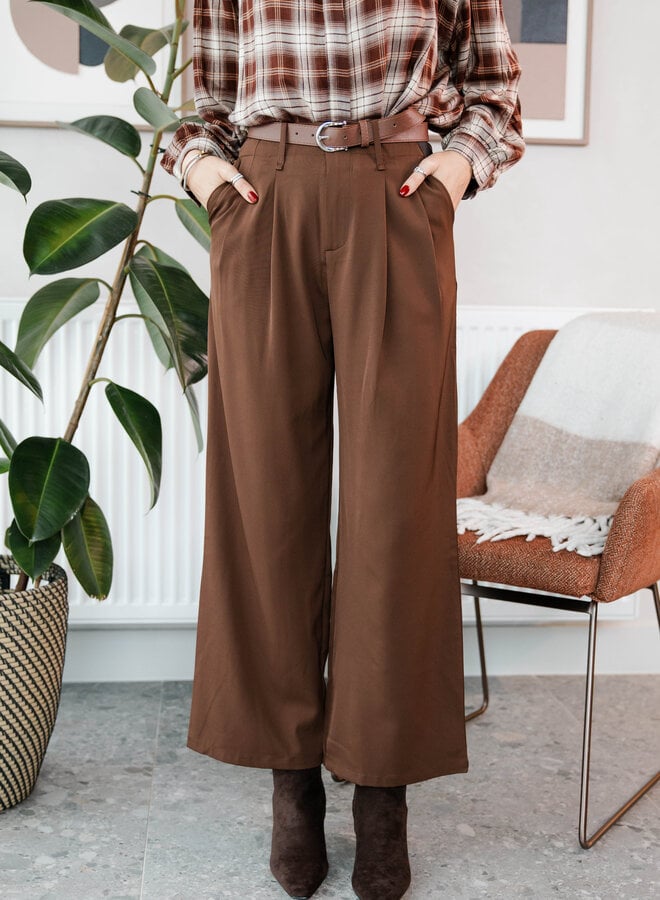 Broek los met riempje – Cafe