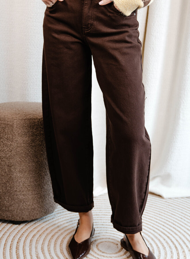 Céline Jeans balloon – Brown