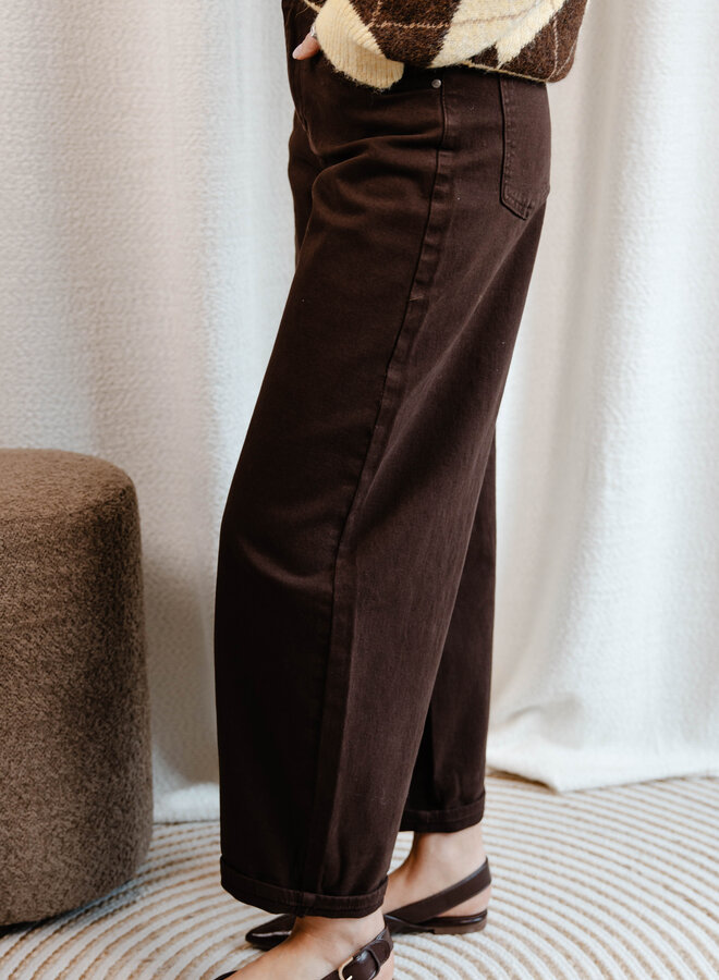 Céline Jeans balloon – Brown