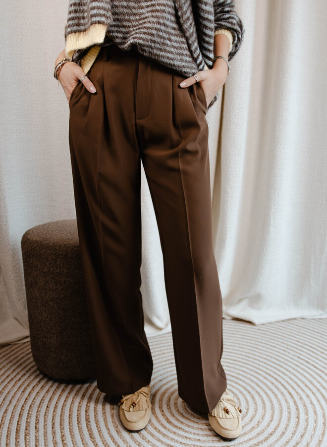 Sofia trousers – Brown