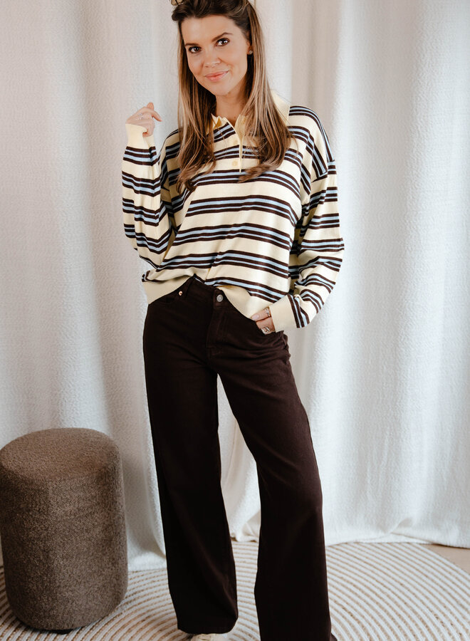 Renée Jeans straight – Brown