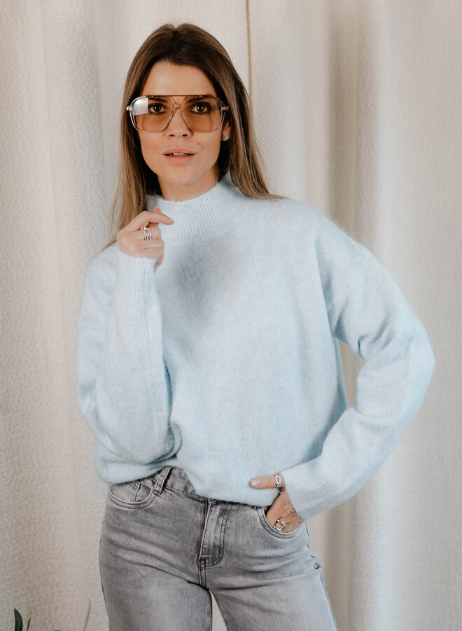 Elise knitwear soft – Lightblue
