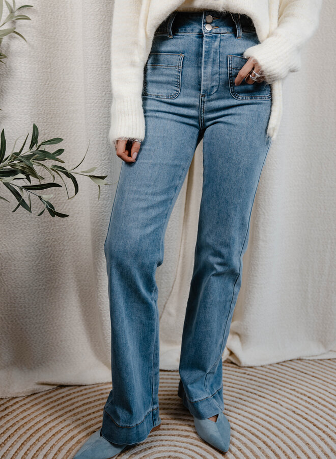 Elena jeans flare – Denim