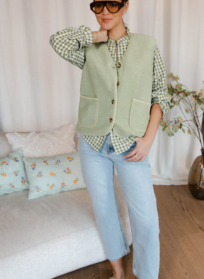 Katarina jasje sleevless – Green