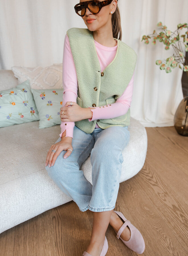 Maelle fijn truitje – Pink