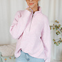 Félice zipper knitwear – Pink