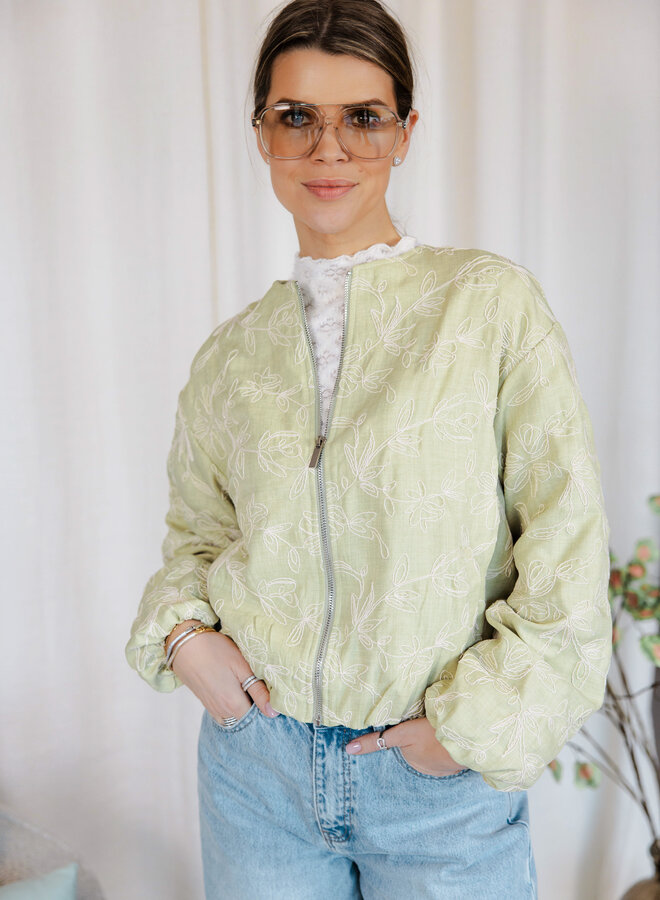 Paulette jasje stekking – Green